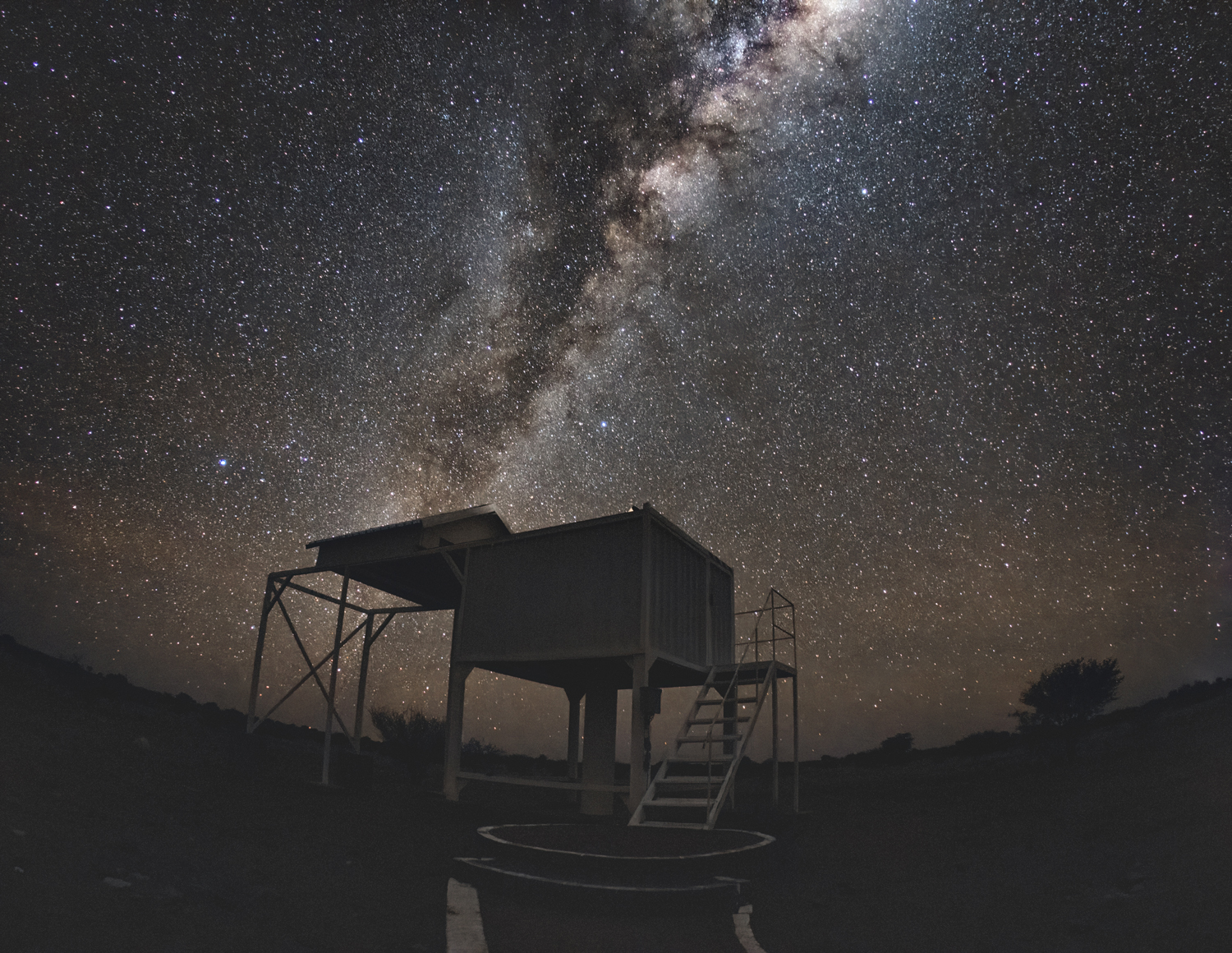  Sternwarte Hasenschanze auf der Astrofarm Kiripotib in Namibia