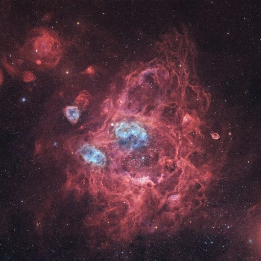 NGC 1763 (Bean Nebula)